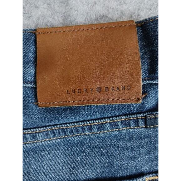 Lucky Brand Women Sz 28 x 32 1 Authentic Skinny Stretch Blue Jeans Style# 80318 - Picture 5 of 6